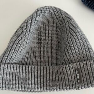 lululemon athletica Charcoal Ribbed Beanie